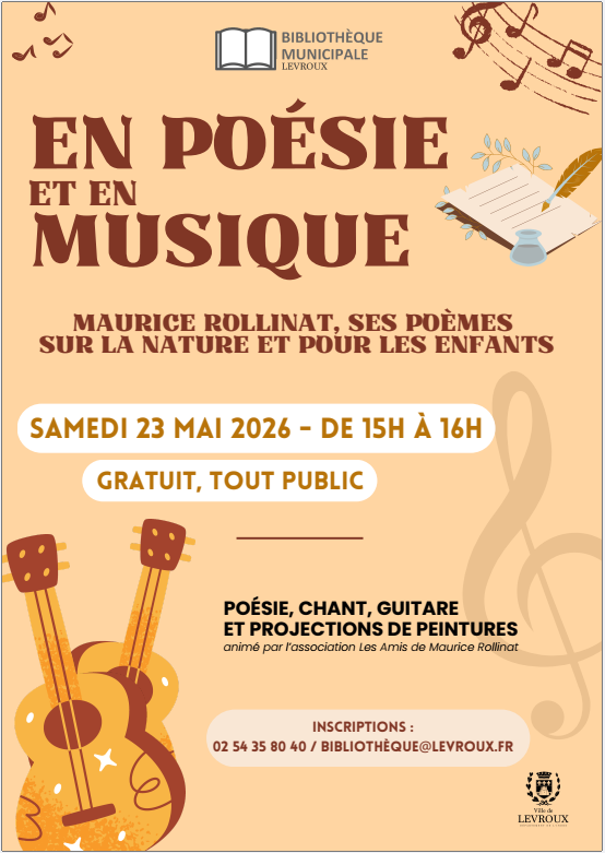 Animation En poésie et en musique : Maurice Rollinat, ses poèmes sur la nature et pour les enfants